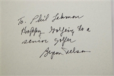 Byron Nelson Twice-Signed 1993 'How I Played Golf' Ltd Ed Book #137/500 JSA ALOA