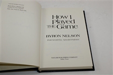 Byron Nelson Twice-Signed 1993 'How I Played Golf' Ltd Ed Book #137/500 JSA ALOA