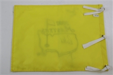 Ray Floyd, Lanny Wadkins & Tom Kite Signed 2002 Masters Embroidered Flag JSA ALOA