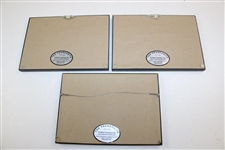 Gary Player, Fuzzy Zoeller & Vijay Singh Signed Bobby Jones FDC's - Framed JSA ALOA