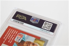 Arnold Palmer Signed 1990 Senior PGA Tour Card #80 PSA EX-MT 6 Auto Auth #70696321