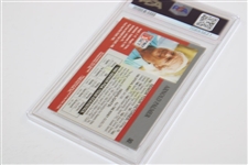 Arnold Palmer Signed 1990 Senior PGA Tour Card #80 PSA EX-MT 6 Auto Auth #70696321