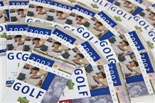 2002 Upper Deck Golf Card Box Set - 5 Cards/Pk - 24 Packs - US0000697551