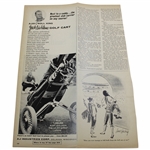 1965 Jack Nicklaus Golf Cart Advertisement Page