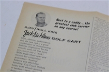 1965 Jack Nicklaus Golf Cart Advertisement Page