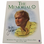 Jack Nicklaus Signed 2000 The Memorial Official Magazine JSA ALOA