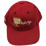 Chris DiMarcos 2003 The Presidents Cup Team USA Issued Red Hat - The DiMarco Collection
