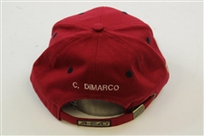 Chris DiMarco's 2003 The President's Cup Team USA Issued Red Hat - The DiMarco Collection