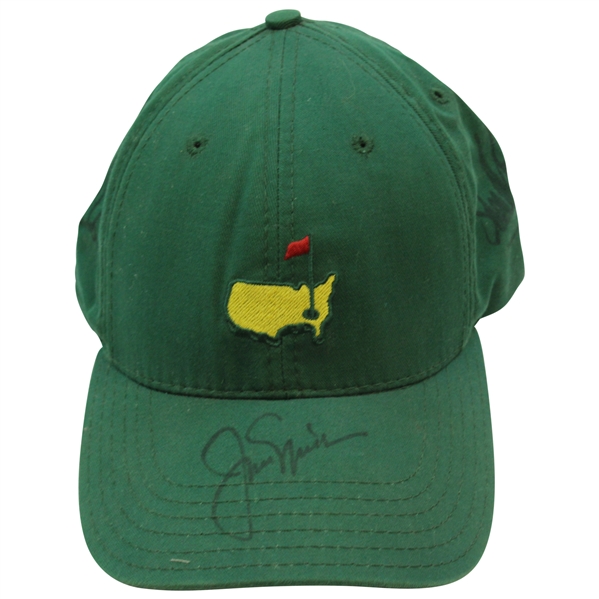 Nicklaus, Els, Appleby & DiMarco Signed Masters Undated Caddy Hat JSA ALOA