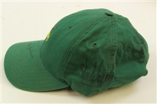 Nicklaus, Els, Appleby & DiMarco Signed Masters Undated Caddy Hat JSA ALOA