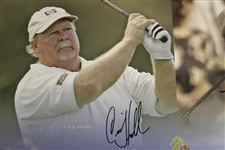 Nicklaus, Palmer, Stadler & Watson Signed 2005 Wendy's Champions Skins Game Poster JSA ALOA