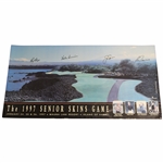 Jack Nicklaus, Trevino, Irwin & Floyd Signed 1997 The Senior Skins Game Poster JSA ALOA