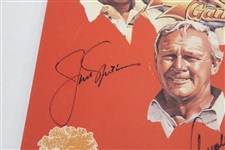 Palmer, Nicklaus, Zoeller & Trevino Signed 1987 The Skin Game PGA West Program JSA #B47353