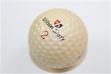 President of the United States Richard Nixon Wilson Staff Golf Ball in Box