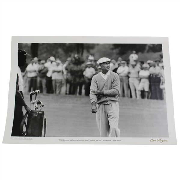 Ben Hogan With keenness and determination... 1959 US Open Comm. Poster