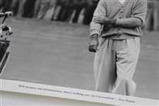 Ben Hogan 'With keenness and determination...' 1959 US Open Comm. Poster