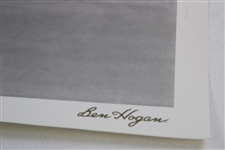 Ben Hogan 'With keenness and determination...' 1959 US Open Comm. Poster