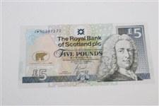 Jack Nicklaus Signed 5 Pound Note Celebrating 40 Years Of Open History JSA ALOA