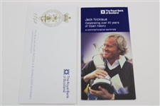 Jack Nicklaus Signed 5 Pound Note Celebrating 40 Years Of Open History JSA ALOA