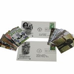 Bobby Jones & Ouimet FDCs w/Tom Morris & Bobby Jones Story Card Sets