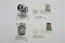 Bobby Jones & Ouimet FDC's w/Tom Morris & Bobby Jones Story Card Sets