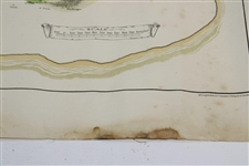 Original 1924 The Old Course St. Andrews Aerial Map Surveyed & Depicted by MacKenzie