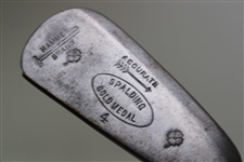 Spalding Gold Medal Accurate 4-Iron Hammer Braid with Shaft Stamp