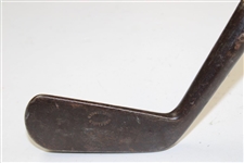 R. Forgan & Son Warranted Hand Forged Left-Handed Iron with Shaft Stamp