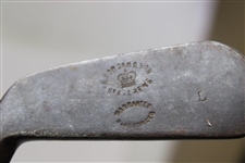 R. Forgan & Son Warranted Hand Forged Left-Handed Iron with Shaft Stamp