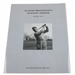 Alister MacKenzies Augusta Greens Limited Edition #48/100