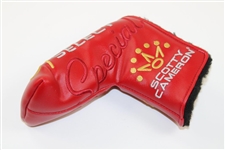 Scotty Cameron Special Select Red with Gold & Silver Putter Headcover