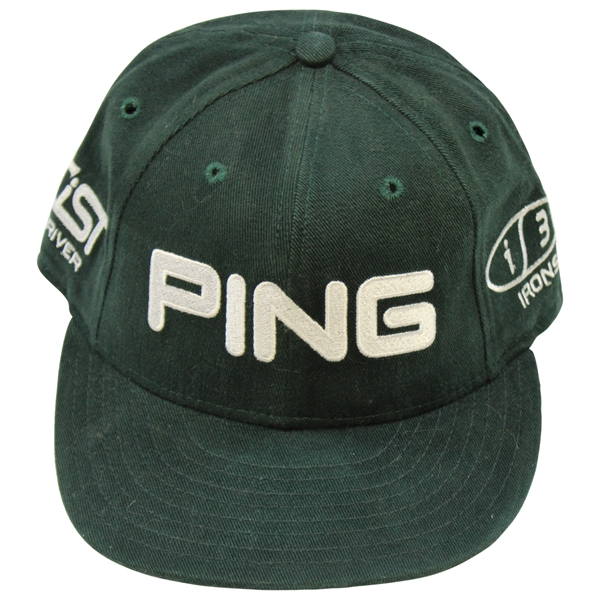 Chris DiMarcos Personal PING Issued Gators i3 Irons TistTee DiMarco Fitted Green Hat