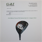 Chris DiMarco's Personal PING Stainless Steel G10 1.5 Degree 3-Wood