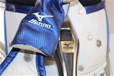 Stacy Lewis Signed 2011 Kraft Nabisco Championship Winning Used Mizuno Full Size Golf Bag with Insc. JSA ALOA