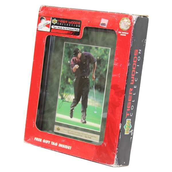 Tiger Woods Collection 2004 Upper Deck Framed Photo Set