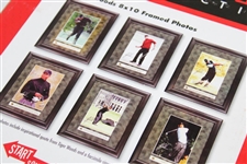 Tiger Woods Collection 2004 Upper Deck Framed Photo Set