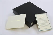 Arnold Palmer Ltd Ed Masters Commemorative Coins Set in Original Emerald Box with COA #234/750