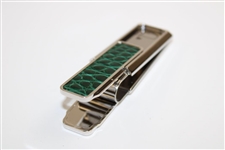 2007 Augusta National GC Masters Tournament Gift - Alligator Skin Money Clip in Box