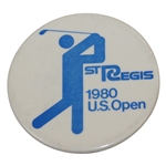 1980 U.S. Open Badge at Baltusrol Golf Club - Jack Nicklaus Win
