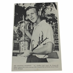 Arnold Palmer Signed 1954 Amateur Champion Photo JSA ALOA