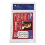1992 Jack Nicklaus PGA Tour Pro Set Card #201 PSA 8 NM-MT #15009458