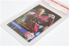 1992 Jack Nicklaus PGA Tour Pro Set Card #201 PSA 8 NM-MT #15009459