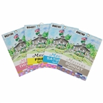 2018 Masters Full Tournament Day Ticket Set - Thursday, Friday, Saturday & Sunday