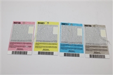 2018 Masters Full Tournament Day Ticket Set - Thursday, Friday, Saturday & Sunday