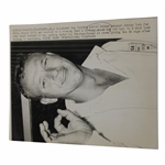 Arnold Palmer 1963 Team USA Ryder Cup Captain Photo - October 11th
