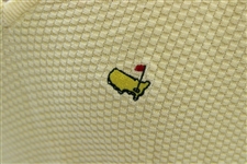 Classic Augusta National Golf Shop Masters Logo Yellow V-Neck Sweater Vest- Medium