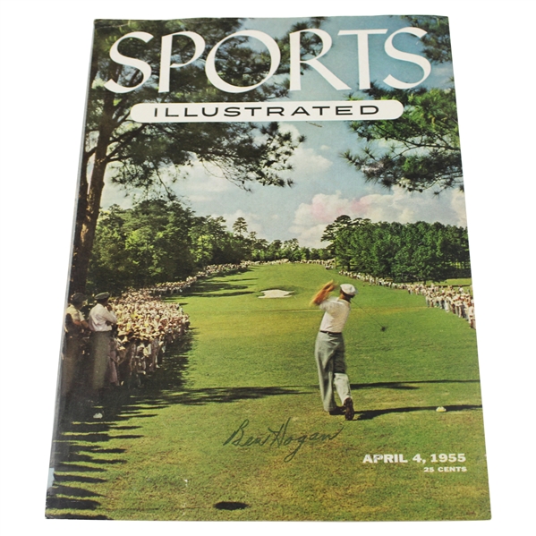 Ben Hogan Signed 1955 Sports Illustrated Cover JSA ALOA