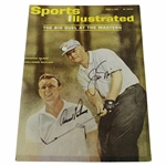 Arnold Palmer & Jack Nicklaus Signed 1965 Sports Illustrated Cover JSA ALOA