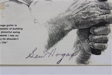 Ben Hogan Signed Sports Illustrated Cover JSA ALOA
