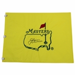Jack Nicklaus Signed Undated Masters Embroidered Flag with Years Won JSA ALOA
